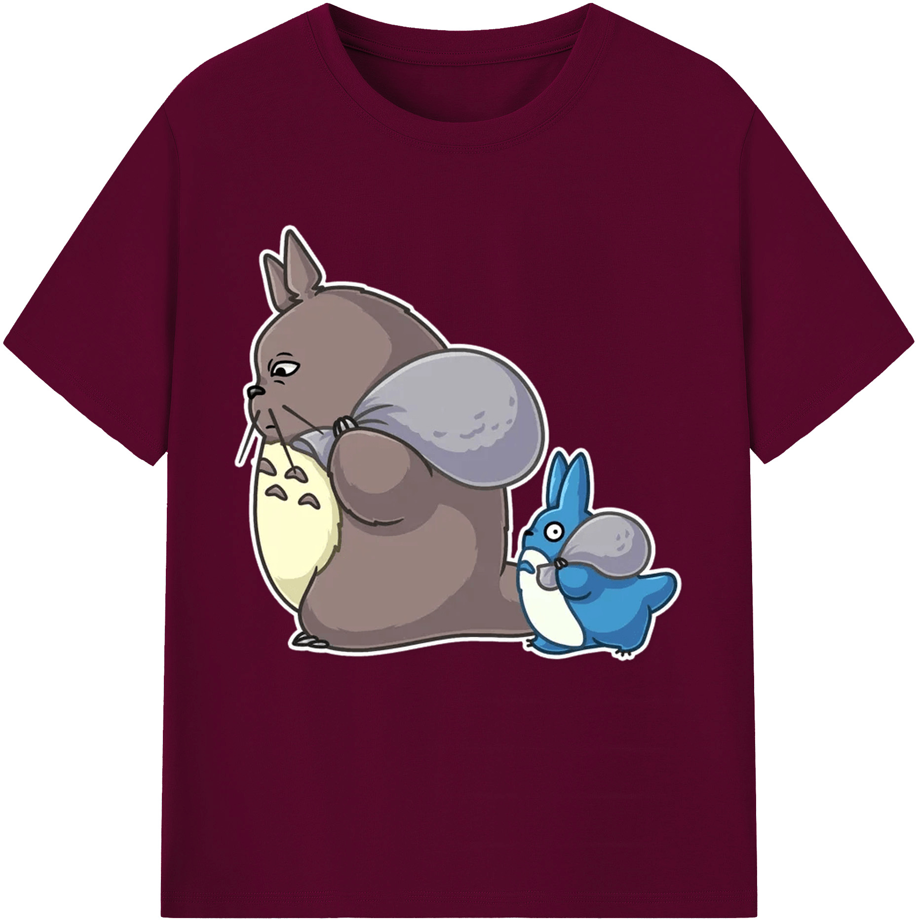 （画像用） となりのトトロ 草壁メイ 草壁サツキ My Neighbor Totoro Satsuki Kusakabe Mei Kusakabe レディースカジュアルプリントTシャツ（綿100％）